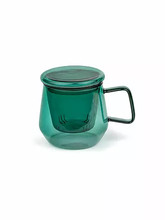 BREDEMEIJER | Teekanne TEA FOR ONE LIVORNO 0,35l Glas Jadegreen | 